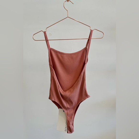 Whimsy + Row Maria Bodysuit in Blush NWT - Picture 2 of 10